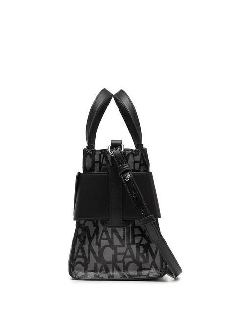 LOGO ALL OVER Kleine Tasche mit Schultergurt beige/schwarz - Damentaschen