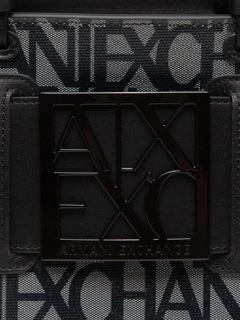 LOGO ALL OVER Kleine Tasche mit Schultergurt beige/schwarz - Damentaschen