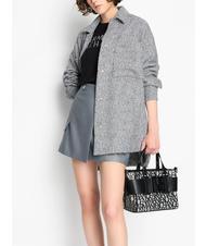 ARMANI EXCHANGE LOGO ALL OVER Kleine Tasche mit Schultergurt beige/schwarz - Damentaschen - 7