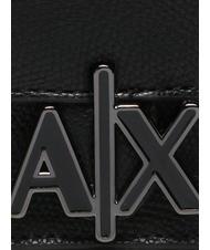 ARMANI EXCHANGE A|X METALLIC Schultertasche Schwarz - Damentaschen - 4