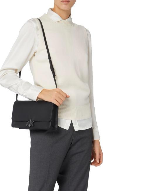 A|X METALLIC Schultertasche Schwarz - Damentaschen