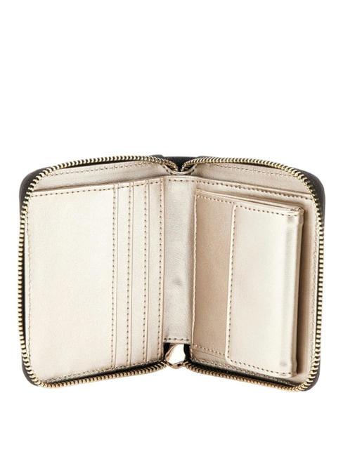 LAUREL Logo Mini-Geldb&ouml;rse mit umlaufendem Rei&szlig;verschluss mochalog - Brieftaschen Damen