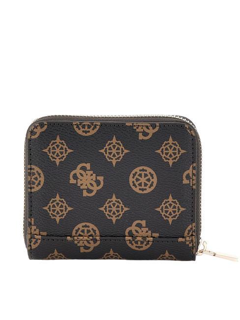 LAUREL Logo Mini-Geldb&ouml;rse mit umlaufendem Rei&szlig;verschluss mochalog - Brieftaschen Damen