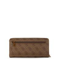 GUESS ALEXIE Geldb&ouml;rse mit umlaufendem Rei&szlig;verschluss MILCH-LOGO - Brieftaschen Damen - 3