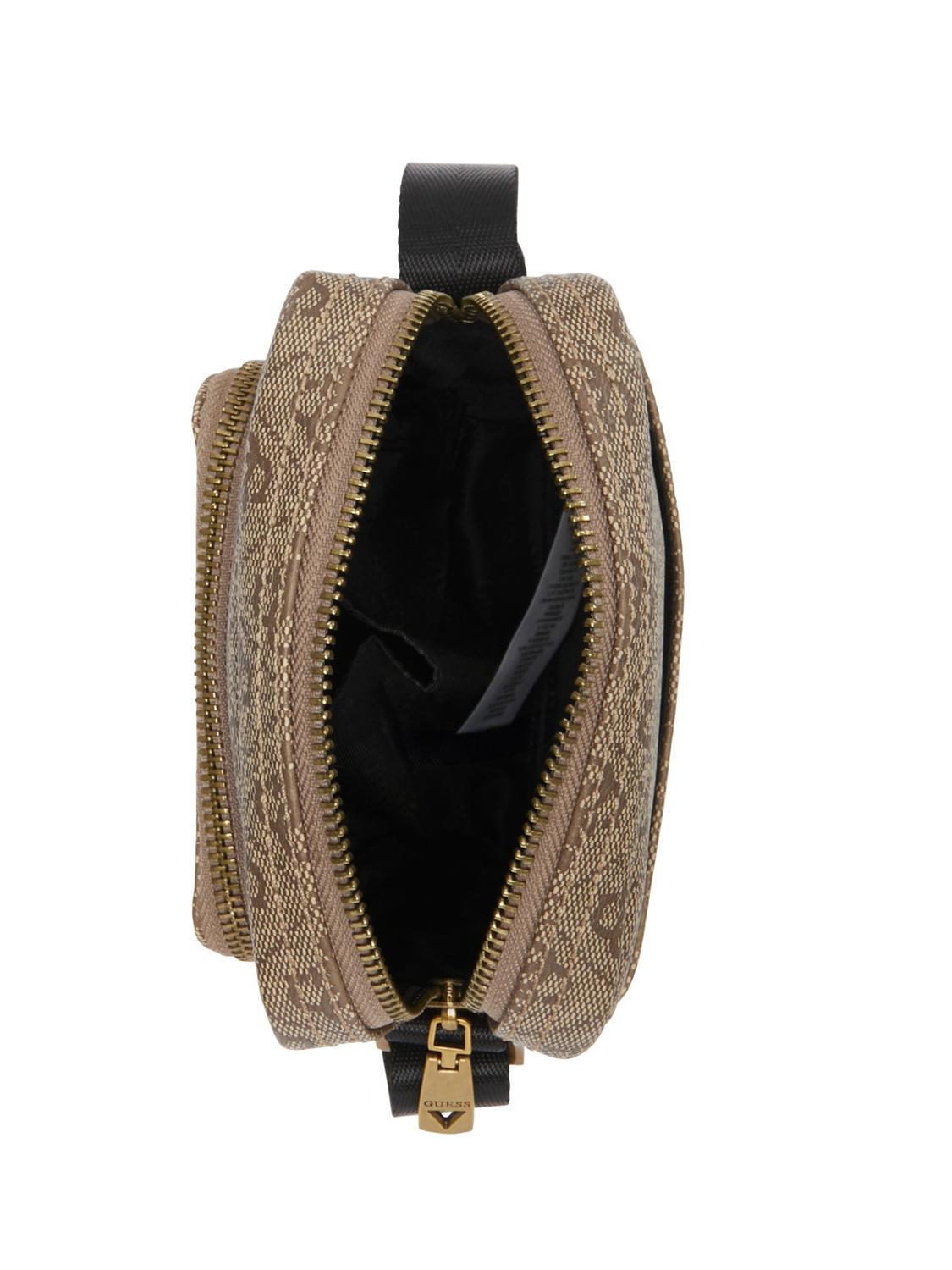 Guess Milano Schultertasche Beige / Braun - Einkaufen Zu Outlet 