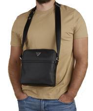 GUESS CERTOSA Schultertasche SCHWARZ - Umh&auml;ngetaschen Herren - 4