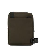 PIQUADRO WOLLEM iPad Mini-Tasche aus Stoff und Leder GRÜN - Umhängetaschen Herren - 3