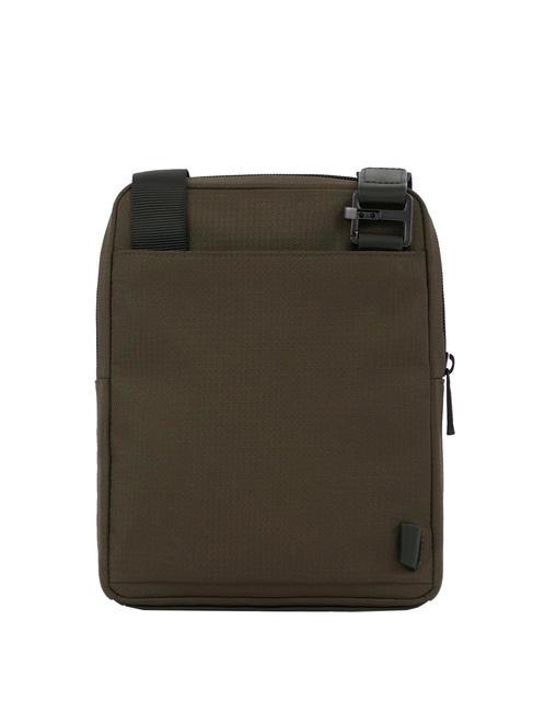 WOLLEM iPad Mini-Tasche aus Stoff und Leder GRÜN - Umhängetaschen Herren