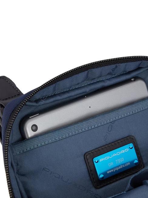 WOLLEM iPad Mini-Tasche aus Stoff und Leder GRÜN - Umhängetaschen Herren