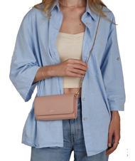 LIUJO CALIWEN Umh&auml;ngetasche weiche Pfirsiche - Brieftaschen Damen - 4