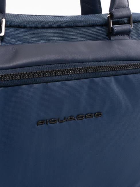 CAMPIONARIO - WALLABY 14-Zoll-PC-Aktentasche Blau - Arbeitstaschen