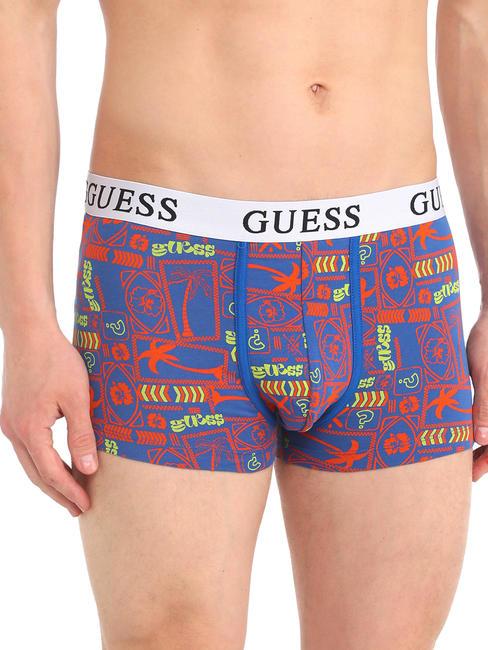 JOE TRUNK Set mit 3 Boxershorts erraten Sie Palmen - Herrenslip