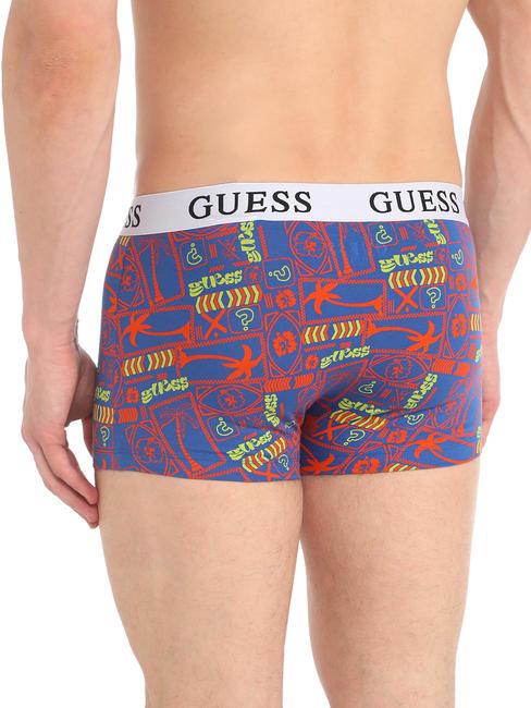 JOE TRUNK Set mit 3 Boxershorts erraten Sie Palmen - Herrenslip
