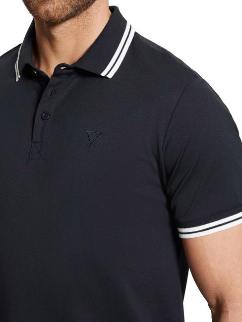 PIQUE Stretch-Kurzarm-Poloshirt smartblue - Herren-Polo-Shirts/Herren-Polo-Shirt/Herrenpoloshirt/Herrenpoloshirts