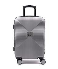 ROCCOBAROCCO ADVENTURE Set mit 3 Kabinentrolleys, mittelgroß, groß Silber - Trolleyset - 4