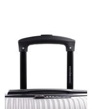 ROCCOBAROCCO ADVENTURE Set mit 3 Kabinentrolleys, mittelgroß, groß Silber - Trolleyset - 6