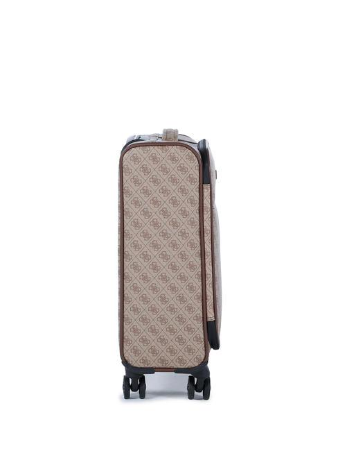 VEZZOLA Handgep&auml;ckwagen beige / braun - Handgep&auml;ck