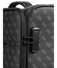 GUESS VEZZOLA Handgep&auml;ckwagen dunkles Schwarz - Handgep&auml;ck - 4