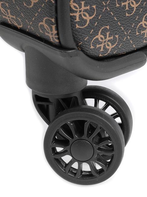 VEZZOLA Handgep&auml;ckwagen BRAUN / OCKER - Handgep&auml;ck