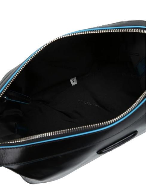 BLUE SQUARE Lederschönheit Blau - Beauty-Case