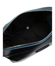 PIQUADRO BLUE SQUARE Lederschönheit Blau - Beauty-Case - 3
