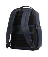 PIQUADRO WOLLEM 15,6-Zoll-Laptop-Rucksack aus Stoff und Leder - PC-Rucksäcke
