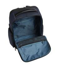 PIQUADRO WOLLEM 15,6-Zoll-Laptop-Rucksack aus Stoff und Leder Blau - PC-Rucksäcke - 4