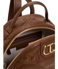 TWINSET LOGO QUILTED Rucksack Schokolade - Damentaschen - 3
