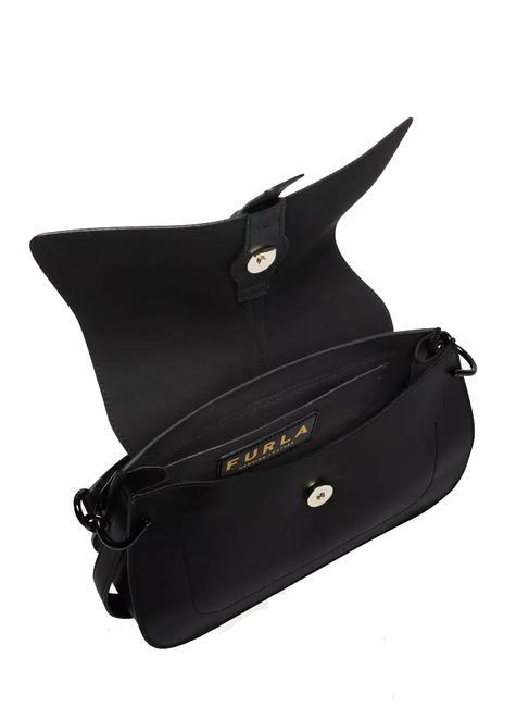 FLOW M M Lederhandtasche Schwarz - Damentaschen