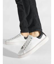 GUESS VIBO Turnschuhe wei&szlig; schwarz - Herrenschuhe - 6