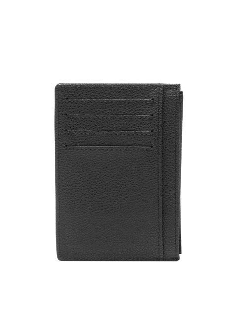 TB LOGO Kartenetui aus Leder mit Rei&szlig;verschluss Schwarz - Brieftaschen Damen