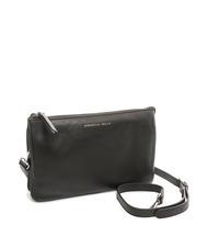 TOSCA BLU BASIC Umh&auml;ngetasche aus Leder Schwarz - Damentaschen - 2