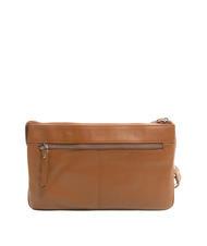 TOSCA BLU BASIC Umh&auml;ngetasche aus Leder BRAUN - Damentaschen - 4