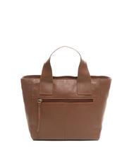 TOSCA BLU FRAPPE Mittelgro&szlig;e Ledertasche mit Schultergurt Dunkelbraun - Damentaschen - 4