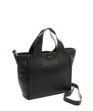 TOSCA BLU FRAPPE Mittelgro&szlig;e Ledertasche mit Schultergurt Schwarz - Damentaschen - 2