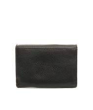 TOSCA BLU FRAPPE Lederbrieftasche mit Klappe Schwarz - Brieftaschen Damen - 3