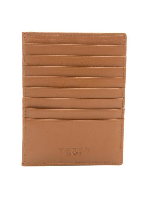 BASIC Kartenetui aus Leder BRAUN - Brieftaschen Damen
