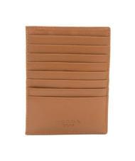 TOSCA BLU BASIC Kartenetui aus Leder BRAUN - Brieftaschen Damen - 2