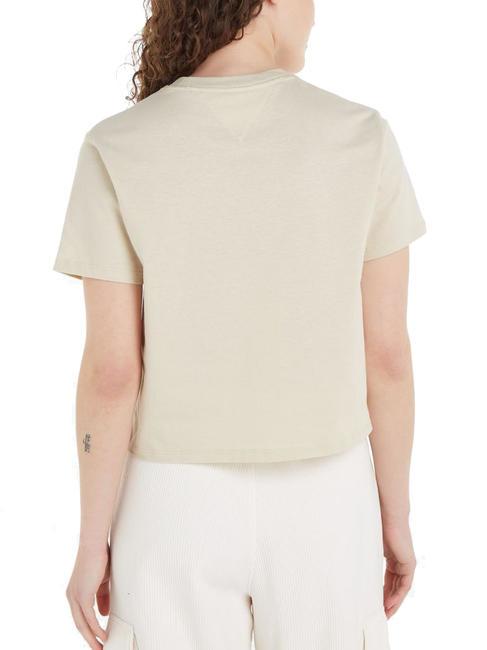 TJ CLS ESSENTIAL Baumwoll t-shirt Zeitungspapier - T-Shirts und Tops f&uuml;r Damen