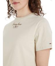 TOMMY HILFIGER TJ CLS ESSENTIAL Baumwoll t-shirt Zeitungspapier - T-Shirts und Tops f&uuml;r Damen - 3