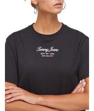 TOMMY HILFIGER TJ CLS ESSENTIAL Baumwoll t-shirt SCHWARZ - T-Shirts und Tops f&uuml;r Damen - 3