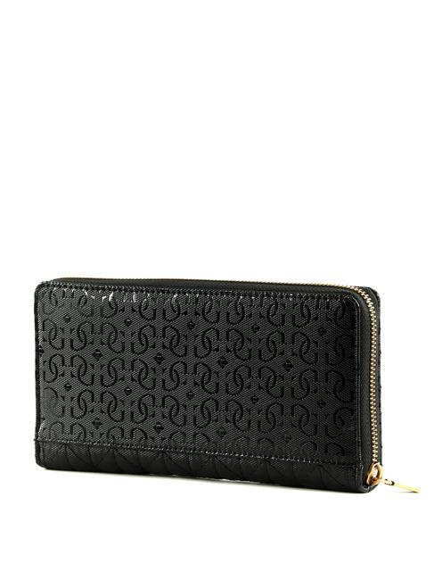 AVETA Geldb&ouml;rse mit umlaufendem Rei&szlig;verschluss SCHWARZ - Brieftaschen Damen