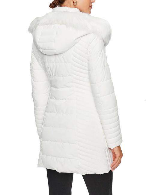 NEW OXANA Daunenjacke mit Kapuze purwei&szlig; - Damenjacken