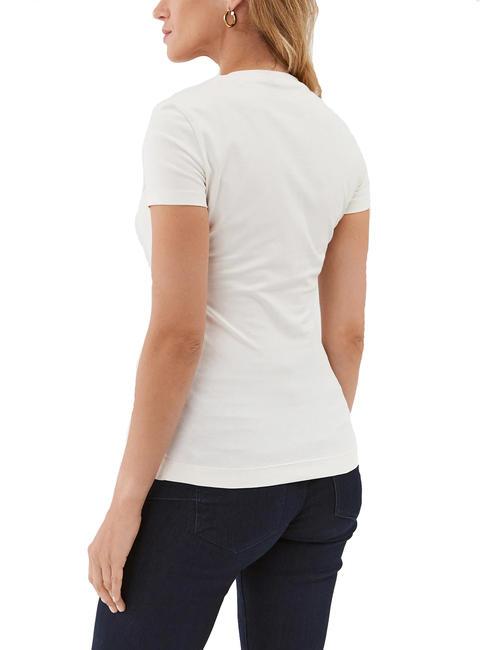 TRIANGLE FLOWER T-Shirt mit Applikationen cremwhi - T-Shirts und Tops f&uuml;r Damen