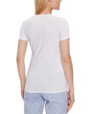 GUESS MINI TRIANGLE T-Shirt mit V-Ausschnitt purwei&szlig; - T-Shirts und Tops f&uuml;r Damen - 2