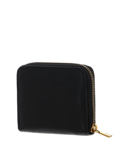LAUREL S Geldb&ouml;rse mit umlaufendem Rei&szlig;verschluss SCHWARZ - Brieftaschen Damen