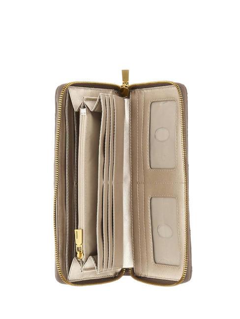 GIULLY Organizer-Geldb&ouml;rse dunkles Taupe - Brieftaschen Damen