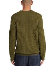 TIMBERLAND P-B LAMBWOOL Pullover mit Rundhalsausschnitt aus Wollmischung - Herrenpullover