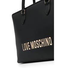 LOVE MOSCHINO BOLD BAG Schulter-Einkaufstasche Schwarz - Damentaschen - 3