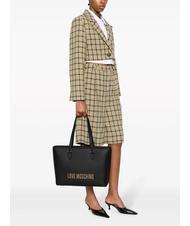 LOVE MOSCHINO BOLD BAG Schulter-Einkaufstasche Schwarz - Damentaschen - 5
